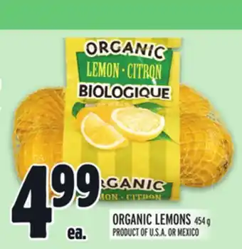 Metro ORGANIC LEMONS offer