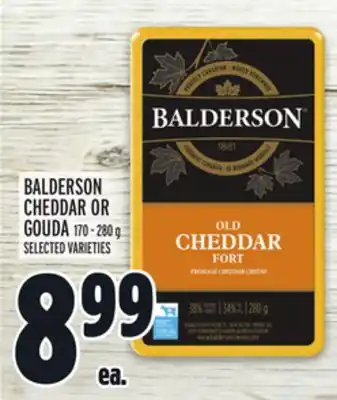 Metro BALDERSON CHEDDAR OR GOUDA offer