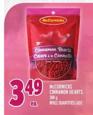 Metro MCCORMICKS CINNAMON HEARTS offer