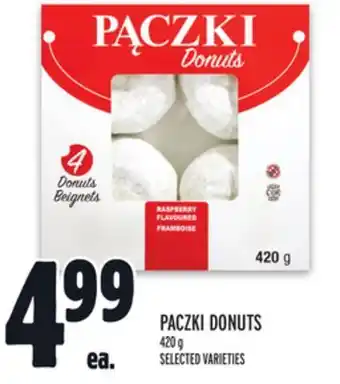 Metro PACZKI DONUTS offer