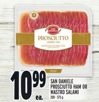 Metro SAN DANIELE PROSCIUTTO HAM OR MASTRO SALAMI offer