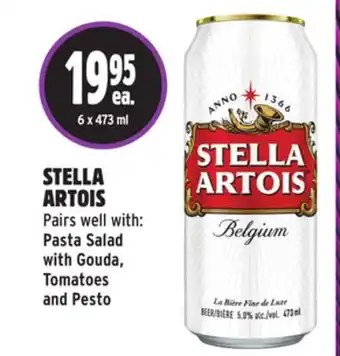 Metro STELLA ARTOIS offer