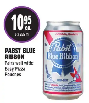 Metro PABST BLUE RIBBON offer