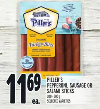 Metro PILLER'S PEPPERONI, SAUSAGE OR SALAMI STICKS offer
