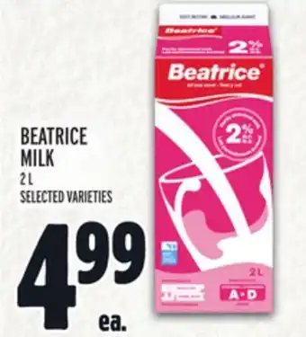 Metro BEATRICE MILK offer