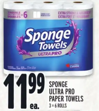 Metro SPONGE ULTRA PRO PAPER TOWELS offer