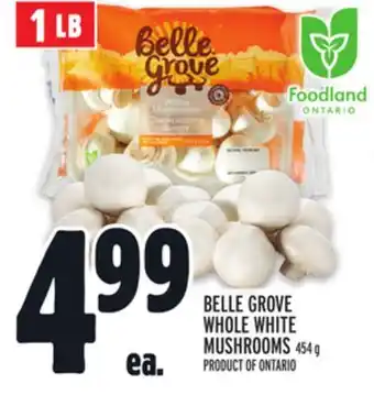 Metro BELLE GROVE WHOLE WHITE MUSHROOMS offer