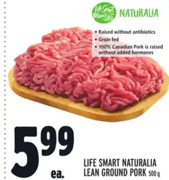 Metro LIFE SMART NATURALIA LEAN GROUND PORK offer