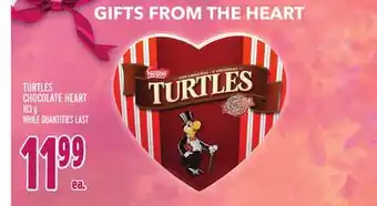 Metro TURTLES CHOCOLATE HEART offer