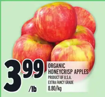 Metro ORGANIC HONEYCRISP APPLES offer
