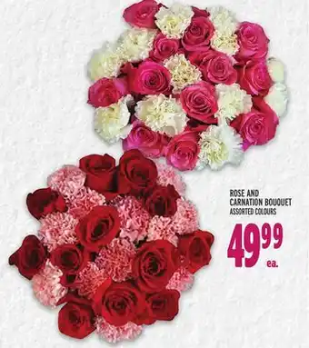 Metro ROSE AND CARNATION BOUQUET offer
