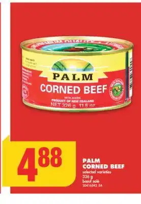 No Frills PALM CORNED BEEF, 326 g offer