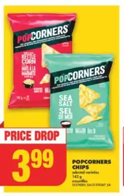 No Frills POPCORNERS CHIPS, 142 g offer