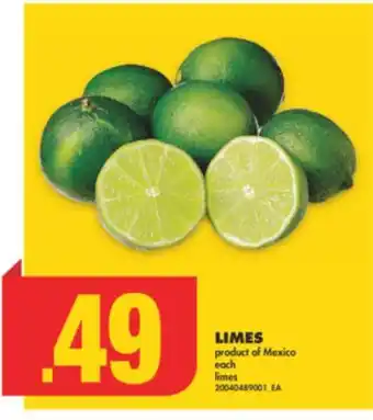 No Frills LIMES offer