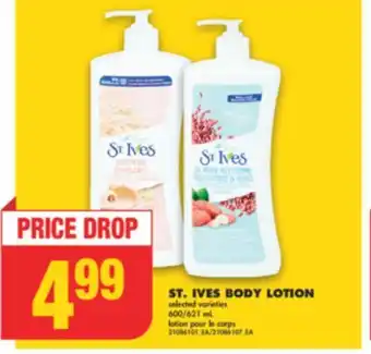 No Frills ST. IVES BODY LOTION, 600/621 mL offer