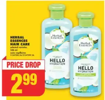 No Frills HERBAL ESSENCES HAIR CARE, 346 mL offer