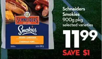 Longo's Schneiders Smokies offer