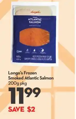 Longo's Longo's Frozen Smoked Atlantic Salmon offer