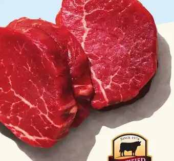 Longo's Cut from Canada AAA Grade Longo's Certified Angus Beef Tenderloin Steak offer