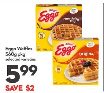 Longo's Eggo Waffles offer