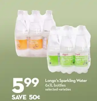 Longo's Longo's Sparkling Water offer