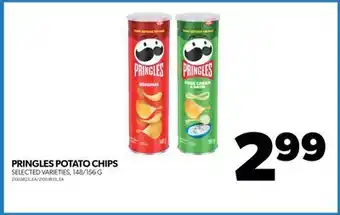Real Canadian Superstore PRINGLES POTATO CHIPS, 148/156 G offer