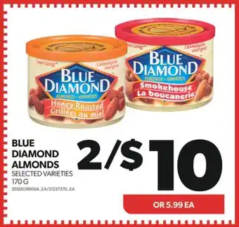 Real Canadian Superstore BLUE DIAMOND ALMONDS, 170 G offer