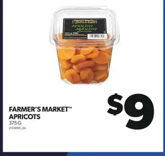 Real Canadian Superstore FARMER'S MARKET APRICOTS, 375 G offer