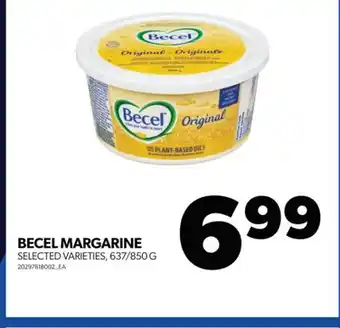 Real Canadian Superstore BECEL MARGARINE, 637/850 G offer