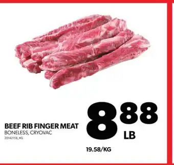 Real Canadian Superstore BEEF RIB FINGER MEAT offer