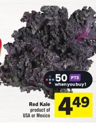 Foodland Red Kale offer
