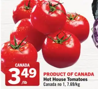 Foodland Hot House Tomatoes offer