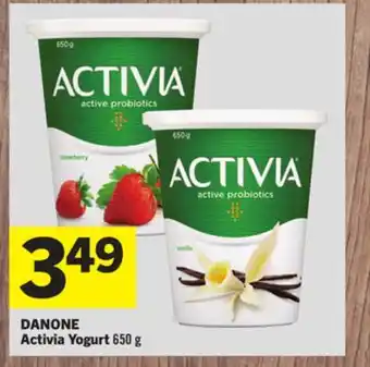 Foodland DANONE Activia Yogurt offer