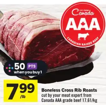 Foodland Boneless Cross Rib Roasts offer