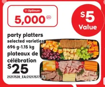 Independent Grocer PARTY PLATTERS, 696 g-1.15 kg offer