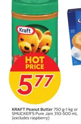 Sobeys KRAFT Peanut Butter offer