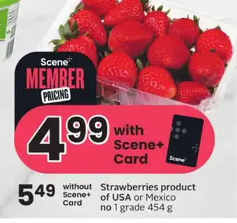 Sobeys Strawberries offer