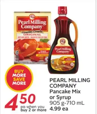 Sobeys Pancake Mix or Syrup offer