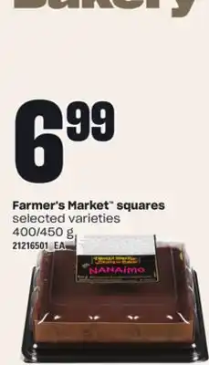 Loblaws FARMER'S MARKET SQUARES, 400/450 g offer