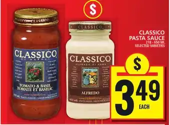 Food Basics CLASSICO PASTA SAUCE offer