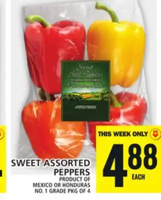 Food Basics SWEET ASSORTED PEPPERS offer