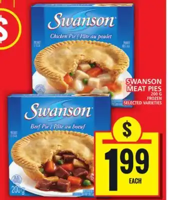 Food Basics SWANSON MEAT PIES offer