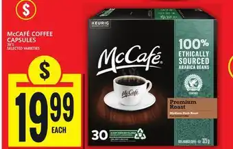 Food Basics McCAFÉ COFFEE CAPSULES offer