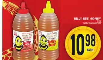 Food Basics BILLY BEE HONEY offer