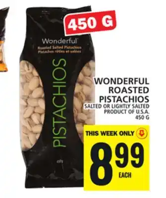 Food Basics WONDERFUL ROASTED PISTACHIOS offer