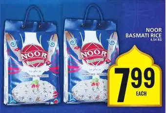 Food Basics NOOR BASMATI RICE offer