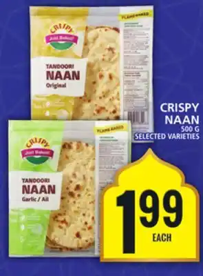 Food Basics CRISPY NAAN offer