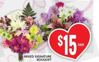 Food Basics MIXED SIGNATURE BOUQUET offer