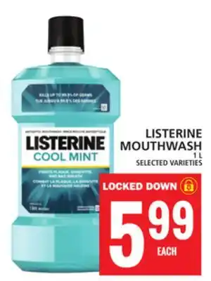 Food Basics LISTERINE MOUTHWASH offer