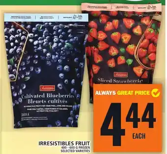 Food Basics IRRESISTIBLES FRUIT offer